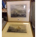 Two 19Th century Marine Engravings after JMW Turner