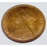 A Penny 1860 better grade