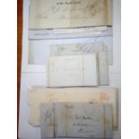 G.B 1833-79 'Paid official' covers & entires (12)