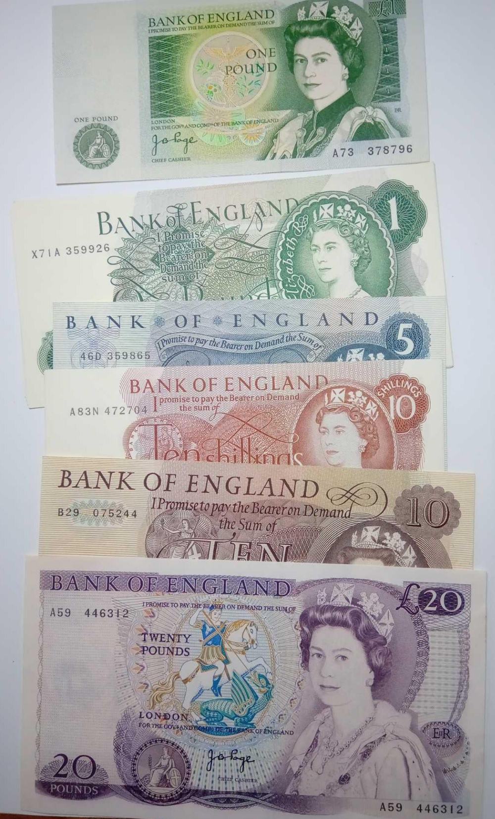 A £45.00 Face Value Banknote