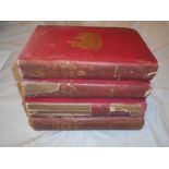 BURKE, J.B. A Visitation of the Seats and Arms of the Noblemen of Great Britain 2 vols. 1852-53,