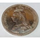 A Victorian 1887 Crown with Considerable lustre