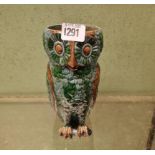 A Lauder Barum wise owl - 7" high