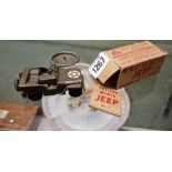 A Minic clock work jeep no 1 in original box