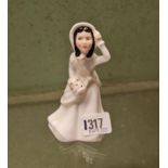 A royal Doulton figure 'Helen' - 5" high