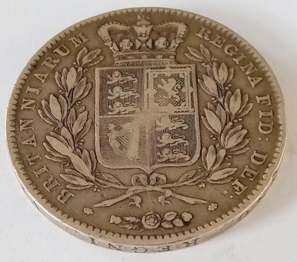 A 1845 Crown - Image 2 of 2