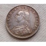 A Victorian Half crown 1887 better grade