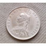 A Victorian Florin 1887 cleaned?