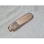 A miniature oblong tray 5 1/2 inches long B'ham 1968 by DH &S