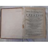 BAXTER, R. Saints Everlasting Rest… third Edition, 1652, London, 8vo cont. fl. cf. hinges cracked,