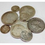 Victorian mainly silver coins