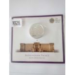 A Buckingham Palace 2015 fine silver coin 100 hundred pound