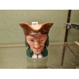 Another Doulton mask jug - Vicar of Bray - 7" high