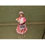 A Royal Doulton figure 'my first figurine' - 4" high