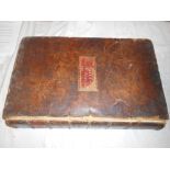 BIBLE The Grand Imperial Family Bible 8th.ed. 1811, London, fol. cont. fl. cf. bds. det. numerous