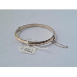 A silver bangle