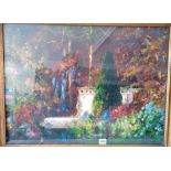 TOM MOSTYN - A glint of autumn - 19x26.5 - signed