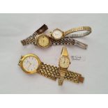 A bag of assorted ladies & gents wrist watches