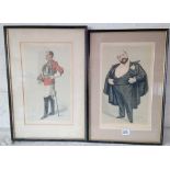 TWO VANITY FAIR LITHOGRAPHS BY SPY BY VINCENT BROOKS & DAY