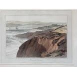 An aquatint by W Daniell of Exmouth, 1825
