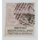 BECHUANALAND SG11a (1888). Fine used. Cat £30