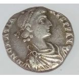 Roman small silver coin