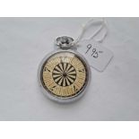 A vintage spinning gaming pocket watch