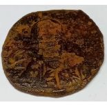Byzantine Constantine X 1059-1067ad copper follis Constantinople mint. Bust of Christ/ Bust of