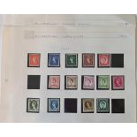 Mint Definitives plus castle set