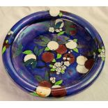 A Carlton ware orchard pattern fruit bowl 10 1/2 inches wide