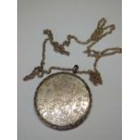 Spanish 8 Rias 1732 mounted as a pendant