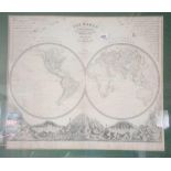 A map of the world by A K JOHNSTON FRGS (20 inches x 24 inches )