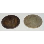 Two Victorian Jubilee Head half-crowns 1888 and 1889