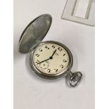 Vintage full hunter pocket watch