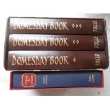 FOLIO SOCIETY Domesday Book 3 vols. in s/case, plus 1 other (4)