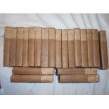 HUME & SMOLLETT The History of England 20 vols. 1828, London, 8vo orig. quarter cl. engrvd. t/ps.