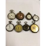 X8 vintage pocket watches