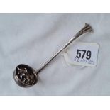 A Oslo pattern small sifter ladle Sheffield 1911 by TB&S