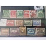 NEWFOUNDLAND SG164-78 (1928-29). Publicity set good/fine used. Cat £350.