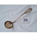 A Georgian Scottish sauce ladle decorated with shell Edinburgh 1826 by M&S