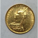 Victorian sovereign 1890