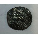 Elizabeth I 1564 three half-pence MM Pheon