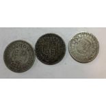 3 Victorian Halfcrowns