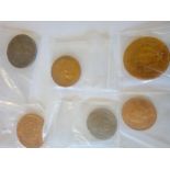 Tonga coins: set of six 1968