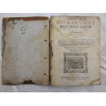 CROII, J. Sacrarum et Historicarum in Novum Foedus Observatiorum… 1644, Geneva, 4to cont. fl. sheep,