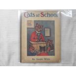 WAIN, L. Cats at School 1st.ed. (1911), London, orig. quarter cl. pict. bds.