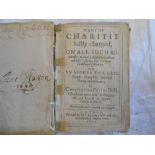 POTTER, C. Want of Charitie Justly Charged… 1634, London, 8vo early rbnd. in fl. vellum