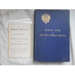 DMITRIEV-MAMONOV, A.I. Guide To The Great Siberian Railway 1900, St. Petersburg, 8vo orig. gt.