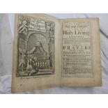 TAYLOR, J. The Rule and Excercises of Holy Living & The Rule and Excercises of Holy Dying… 1715,