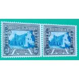 SOUTH AFRICA SG 027 (1948) fine mint horizontal pair. Cat £110